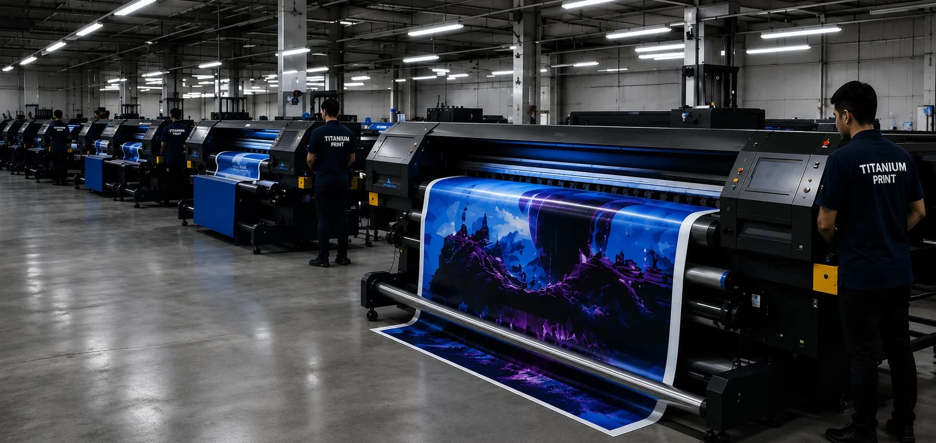 Produksi corporate Titanium Print