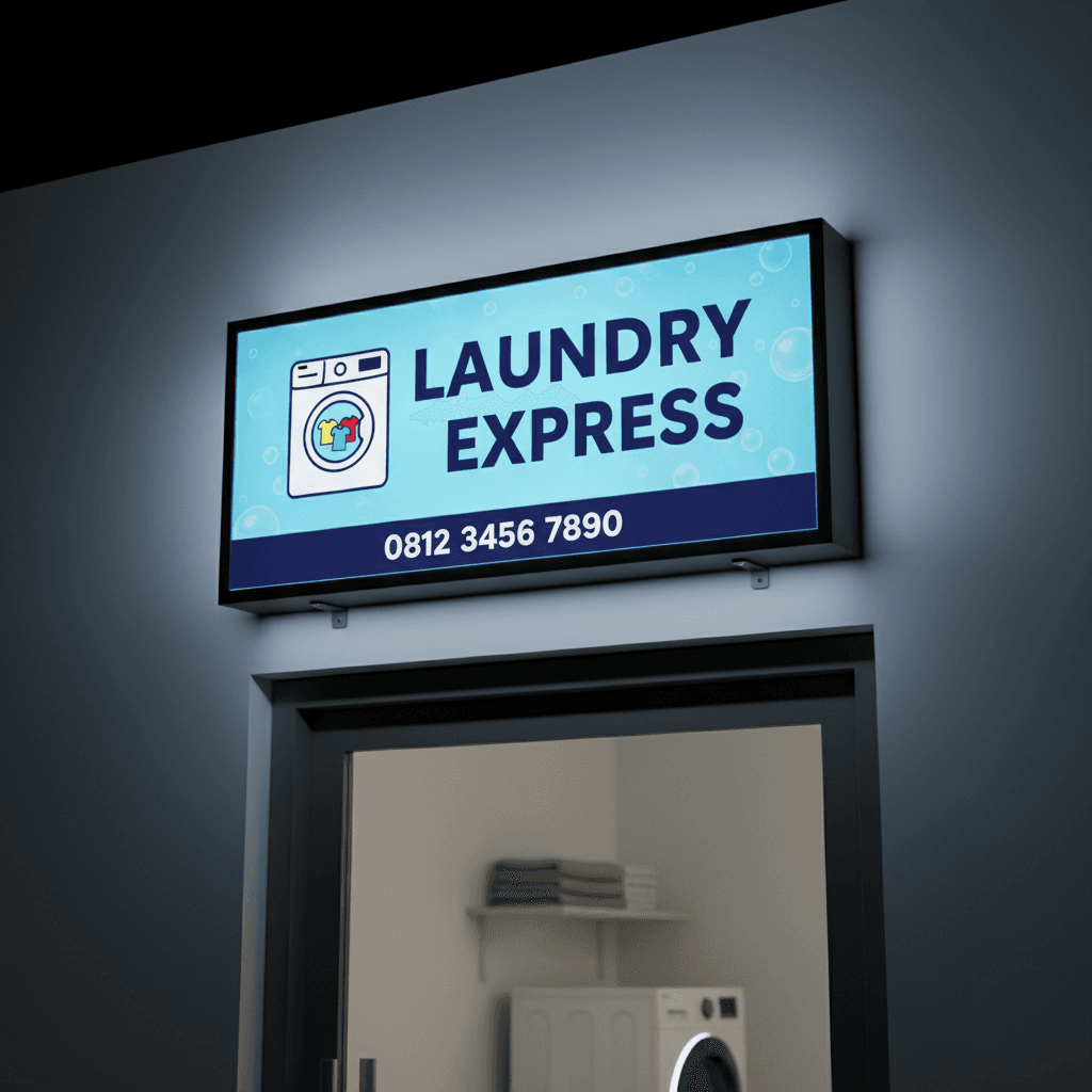 backlite 1 side laundry
